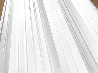 Окрашенный профнастил Н57-750, 0,8 мм, белый