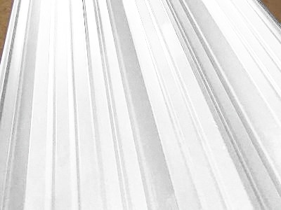 Окрашенный профнастил С8-1150, 0,45 мм, белый